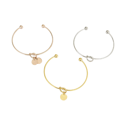 Bracelet Jonc Personnalisable – Acier Inoxydable